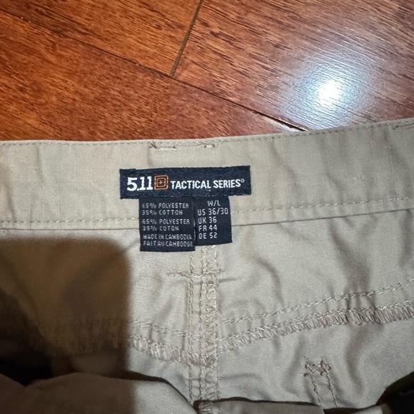 511 Tactical Men's Tan Pants 36x30 - Picture 3 of 5